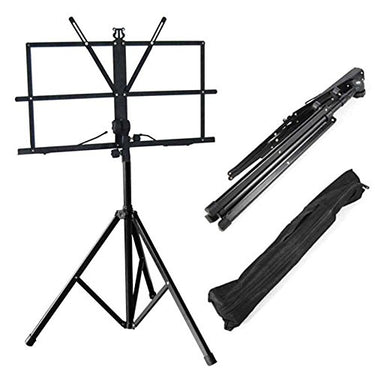 Atril Selmer Para Partituras Negro Con Funda 450bk